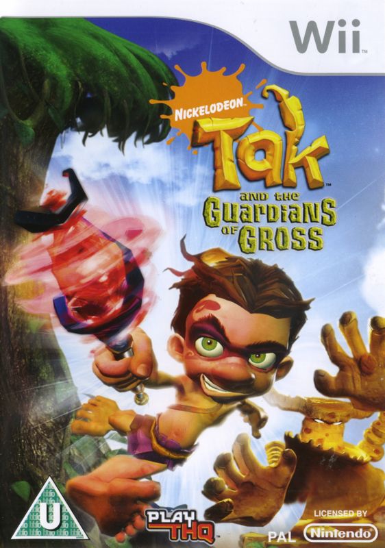 Tak and the Guardians of Gross box art for Wii
